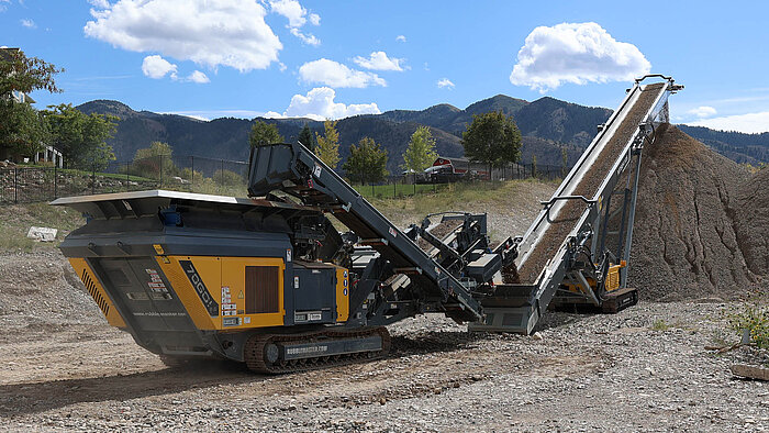 RM 70GO! 2.0 processing sand & gravel in Utah