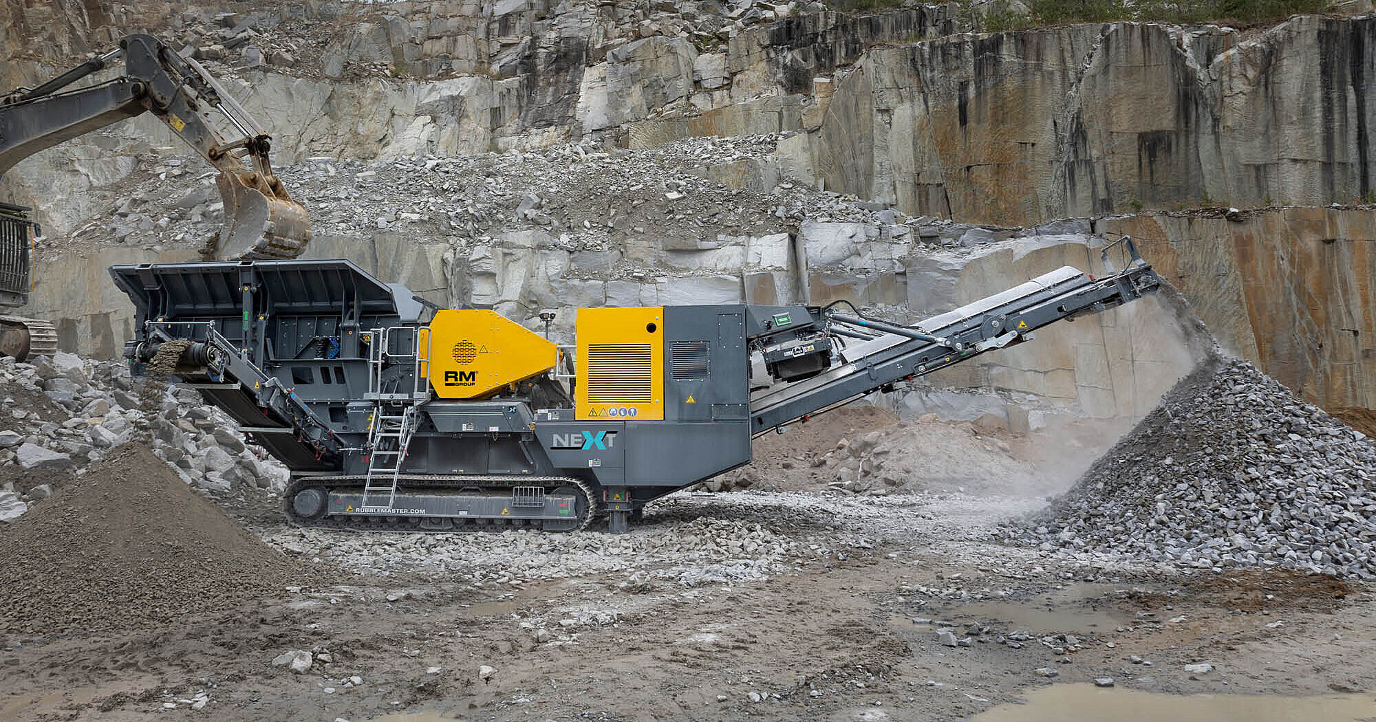 RM J110X Mobile Jaw Crusher | RUBBLE MASTER