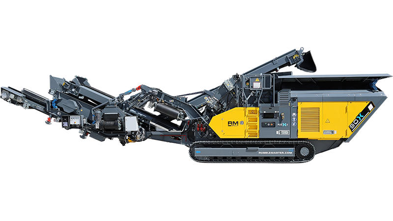 Prallbrecher RM90X - Betriebsposition Prallbrecher RM90X - Betriebsposition