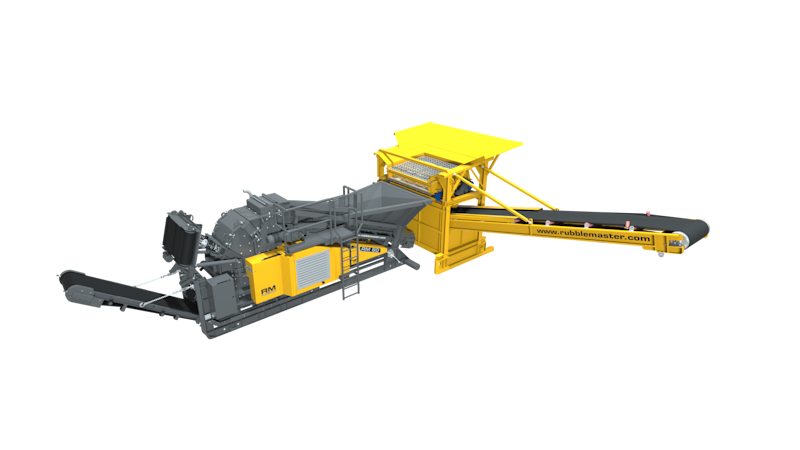 RM 60 compact crusher with RM VS60 pre-screen