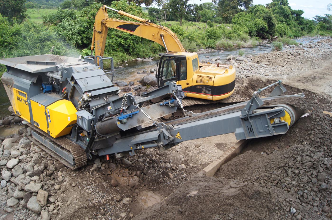 rock crusher rental