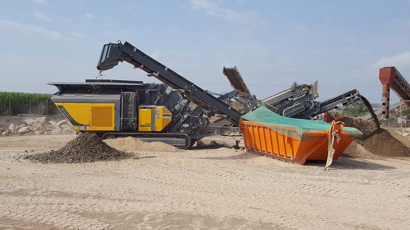 RM Wind Sifter Increases Product Quality - RUBBLE MASTER